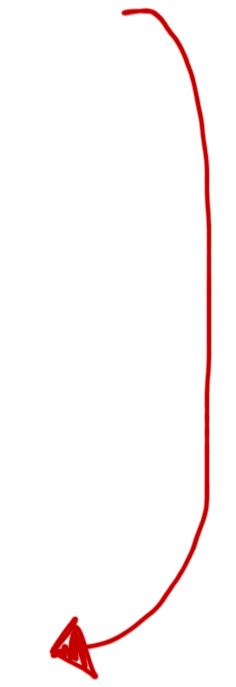 long arrow down