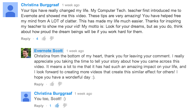 Christina Evernote Comment